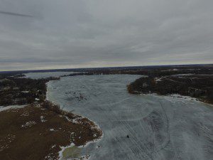 2016 Maple Lake Aerial View