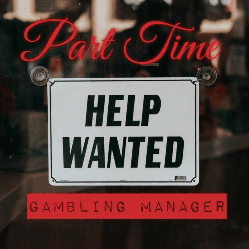 MLLPOA Help Wanted Gambling Manager Part Time